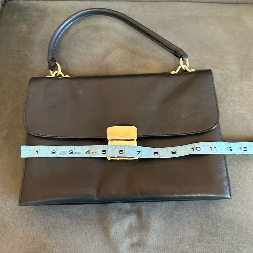 Theory leather bag woman’s navy - Picture 7 of 8